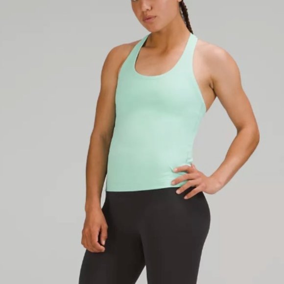 lululemon athletica Tops - Lululemon Cool Racerback Wild Mint (blue) Tank Nulu